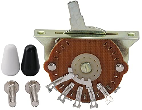 Musiclily Pro 4-Weg Pickup Wahlschalter Blade Switch für Import Fender Tele Style E-Gitarre