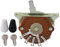 Musiclily Pro 4-Weg Pickup Wahlschalter Blade Switch für Import Fender Tele Style E-Gitarre
