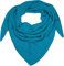 styleBREAKER Damen XXL Strick Dreieck Schal mit Reiskorn Strickmuster in Unifarben, Schal, Leichtes Tuch 01020042, Farbe:Türkis-Blau