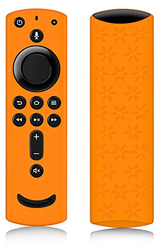 NSGJUYT Remote Case Cover Compatible with for Fir TV Stick 4K Fir TV Stick (2nd Gen) Fire TV (3rd Gen), Auswaur Shockproof Protect case (Color : Orange)