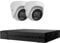 Hilook CCTV Camera System, 5MP IP Cameras with Colour Night Vision (from 2 to 4 Cameras), 4 Channel 8MP NVR, Pre-installed HDD (From 500GB to 10 TB) (2, 500 GB)