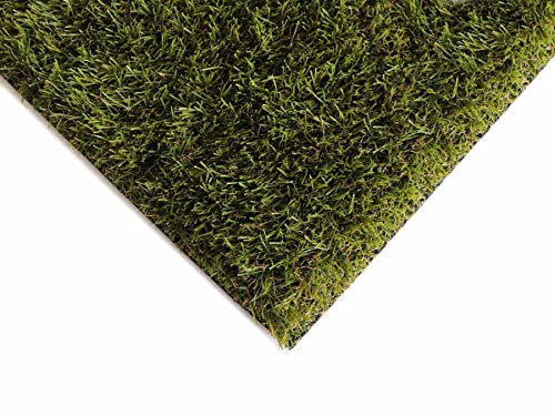 Primaflor Kunstrasen - KORSIKA, 4,00m x 1,50m, 30 mm Hoch, Viele Größen, UV-Stabil, Wasserdurchlässiger, Rasenteppich, Outdoor Bodenbelag, Kunstgras für Garten, Terrasse und Balkon