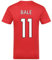 Wales FAW - Herren Trainingstrikot aus Polyester - Offizielles Merchandise - Geschenk für Fußballfans - Rot Bale 11-3XL