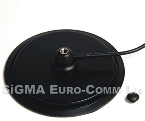 Sigma 7 Turbo Magnetic Mount 3/8 Fitting Rubber PAD for CB & HAM Radio