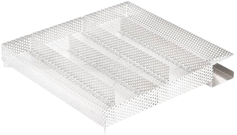 vidaXL Générateur de Fumée Froide 5 Chambres, Fumoir à Froid pour Viande, Boîte de Fumoir pour Barbecue Poisson Fromage, 27 cm Acier Inoxydable