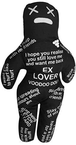 higyee Voodoo-Puppe – Multifunktionale Handgefertigte Fluchpuppe | Rachezauber Handgenähte Voodoo-Puppen | Lindern Sie Stress, Horror, Gruselige Geister-Actionfigur, Puppe