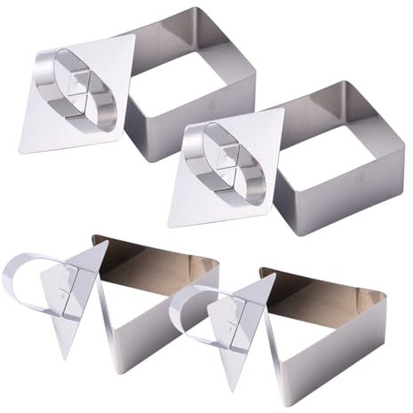 4 Stück Keksform Aus Edelstahl Backform-kit Formen Aus Edelstahl Formen Für Fruchtschneider Keksausstecherformen Toast-backblech Backwerkzeuge Kuchen Druckplatte Rostfreier Stahl