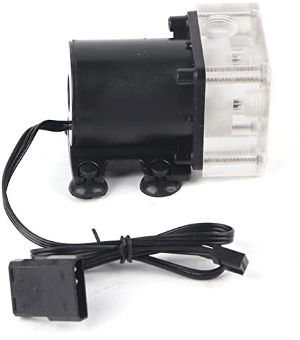 CPU Water Pump Water Cooling Pump Noiseless CPU Water Bump Water Cooling System Computer Water Cooling System Pump G1 4 Thread for PC 500L H
