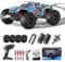 CUPCHID Voiture télécommandée,4WD 1:10 RC Voiture 45+ km/h Grande Vitesse,Double Batterie 40min+,4x4 RC électrique Crawlers Véhicule
