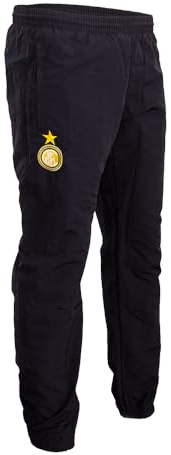 Inter 98 Retro Football Pant, 1997-98 Unisex Erwachsene, Schwarz, XL