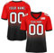 Personalisiertes American Football Trikot Benutzerdefinierte Herren Sporthemden Trikot Personalisierte Fußballtrikots mit Namen Nummer Atmungsaktiv Fußball Shirt für Frauen Männer Jugend Kinder,S~7XL