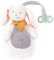 dentistar Schnullerhase mit Day & Night Schnuller Größe 1 inklusive - Kuscheltier und Schnullerhalter mit kieferfreundlichen Schnuller - Baby Einschlafhilfe