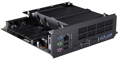 MINISFORUM BD795i SE ITX Scheda madre, AMD Ryzen 9 7945HX, 16 core/32 thread, fino a 5,4 GHz, slot PCIe 5.0 x16, doppio PCIe4.0 M.2, DDR5, HDMI/DP/USB-C, RJ45 2.5G, USB 3.2 Gen 2
