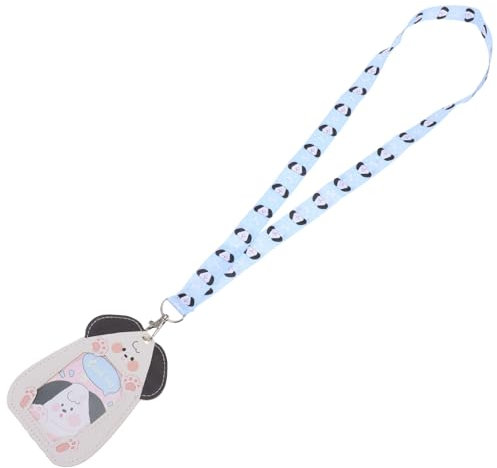 Artibetter Ausweishalter Transparent Mit Umhängeband Kartenhalter Tragbar Kawaii Tiermotiv Schlüsselkarte Für Studenten Arbeitsausweise Namensschilder