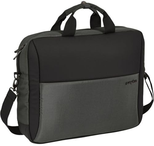 SAFTA | Custodia per laptop da 10 pollici Business Grey Design elegante - Custodia portatile impermeabile e compatibile con Ultrabook, Tablet e Netbook
