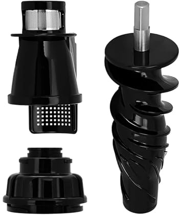 N85R Juicing Auger End Cap and Juice Screen,Compatible for Omega,Juicer Body Replacement Parts NC900HDC NC800HDS 8006 8005 8004 8003