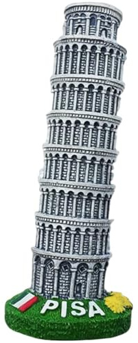 3D-Kühlschrankmagnet, Schiefer Turm von Pisa, Italien, nationales Souvenir, Reise-Souvenir, Heim- und Küchendekoration
