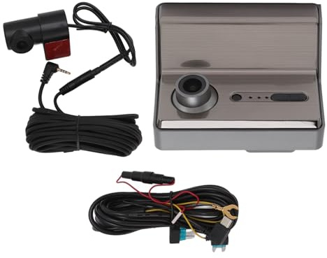 Hapivida 3 Kanal Dashcam 3 Objektive 1440P 1080P Full HD Infrarot Nachtsicht WLAN Verbindung 24 Stunden Parküberwachung Autofahren Sicherheit für Fahrzeuge