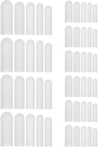 Protezione per Cerniere in Silicone Bianco 50 Pezzi per Jeans | Copritore Morbido per Tiranti, Riduce gli Urti in Bucato, Protegge Capi Delicati e Silenzia L'asciugatura