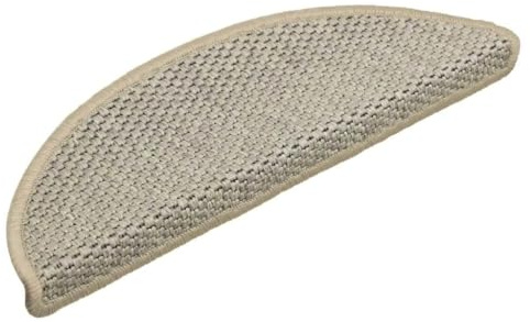 Mhdvray Stufenmatten Set 30 Stück Selbstklebend Sisal Optik Treppenschutz 56x17x3 cm Grün rutschfest Trittsicher Dekorativ für Flur und Eingangsbereich