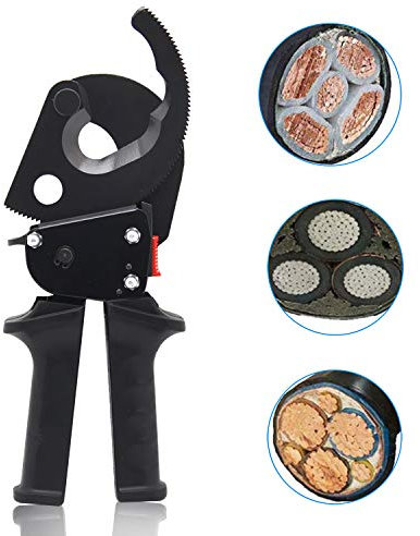Newtry Cliquet Coupe-câbles Coupe 500 mm2 AL conducteur, 400 mm2 CU conducteur Tcr-500s