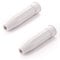 White Hinge Limited Large White Tap Faucet 3/4 Inch Splash Preventer Tap Swirl - (Pack of 2)