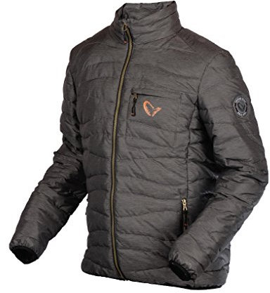 Savage Gear Simply Savage Lite Jacket - Angeljacke, Steppjacke für Angler, Jacke zum Streetfishing, Anglerjacke, Outdoorjacke, Größe:XXL
