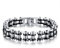 Keybella Elegante De Acero Inoxidable Moto Biker Cadena Pulsera 8,5 Pulgadas para Hombre Chico