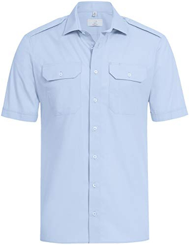 Greiff Herren Pilothemd 1/2 Corporate WEAR 6731 Basic Regular Fit