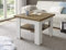 Beauty.Scouts Couchtisch Tesorino Holznachbildung Pinie Weiss Applikationen Eiche hell 70x53x70cm Tisch Wohnzimmer Wohnzimmertisch Universal mit Ablagefläche