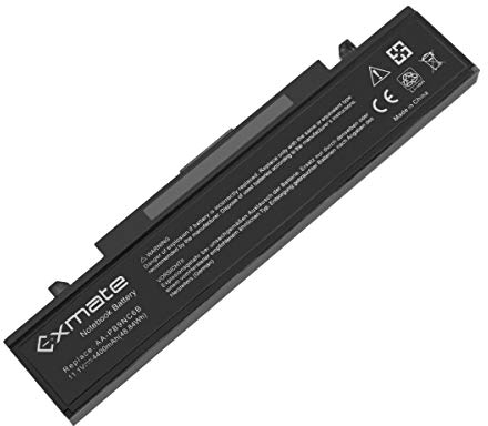 Exmate Laptop-Akku AA-PB9NC6B AA-PB9NS6B AA-PB9NC6W für Samsung R-Serie R519 R522 R525 R530 R540 R580 R620 R719 R780 RC510 RF511 RV511 RV720 [11.1V 4400mAh 48.84Wh]