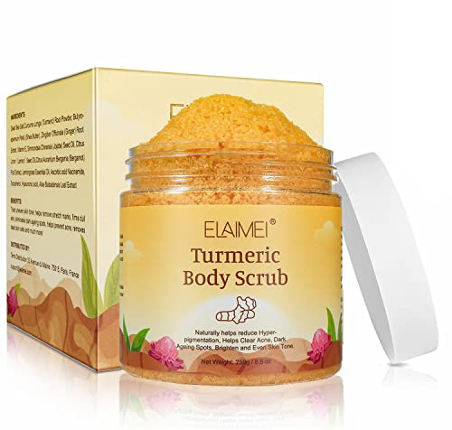 Körperpeeling Salt Body Scrub, ​Natürliches Peeling für Gesicht und Körper, Entfernen Sie Effektiv Abgestorbene Haut,Nähren Sie die Haut, Wirken Sie Gegen Cellulite Dusch Peeling Frauen Männer,250ml