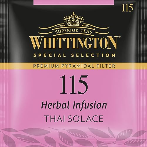 Whittington Tea Premium Pyramidale Filter Herbal Infusion Thai Solace 115