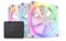 NZXT F120 RGB Ventilateur - 12 cm - Blanc - 18 LED RGB personnalisables - Refroidissement silencieux - 2000 rpm - Compatible avec ordinateur - Contrôleur inclus
