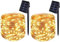 [2 Stück] Solar Lichterkette Aussen,BOLWEO 12M 120 LED Lichterkette Außen Wasserdicht Kupferdraht Beleuchtung für Weihnachten,Garten,Terrasse,Hof,Bäume,Party,Hochzeit,Innen/Außen Dekoration(Warmweiß)
