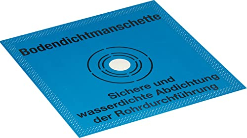 Otto-Chemie elastische Bodendichtmanschette für dauerhafte wasserdichte Abdichtung an Rohrdurchführungen (Bodendichtmanschette 50-150 mm)