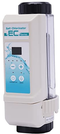 Generador de sal, sistema de agua salada para piscinas, 8 g/h, con electrolisis salada