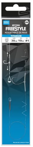Spro Freestyle Titanium Dropshot Rig verstellbar #1 50cm