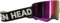 Broken Head Motocross Brille Struggler - MX Brille - Supermoto Goggle Mit Magnetischem Glas (Schwarz-Weiß, Pink Verspiegelt)