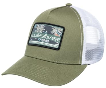 Quiksilver Riding Around - Gorra Trucker - Hombre - Verde.
