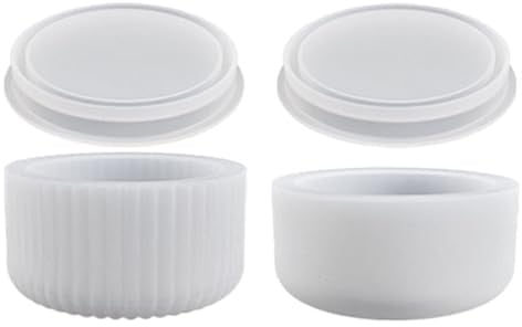 2Pcs Silicone Moulds Bowl Resin Jewelry Box Molds Candle Moulds Storage Epoxy Casting Mold Decorative Dish Containers for Jewelry DIY Gift Making Resin Casting Crafts Decoration