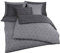 Traumschlaf Mako-Satin Bettwäsche Geo grau 1 Bettbezug 135 x 200 cm + 1 Kissenbezug 80 x 80 cm