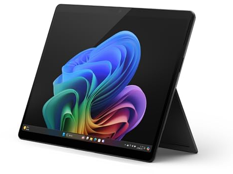 Microsoft Surface Pro (alimentatore incluso) | Copilot+ PC | 13” OLED Touchscreen | Snapdragon X Elite | 16GB RAM | 1TB SSD | Ultimo modello 11esima edizione | Windows 11 Home | Nero