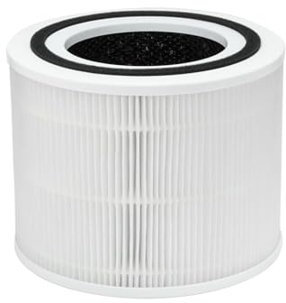 BAMBOOST Ersatzfilter Replacement für LEVOIT Core 300 / Core 300S / P350 Luftreiniger,2-in-1True-H13-HEPA,3-Stufige Filtration,Ersatz Core 300-RF Filter (1 Stück)