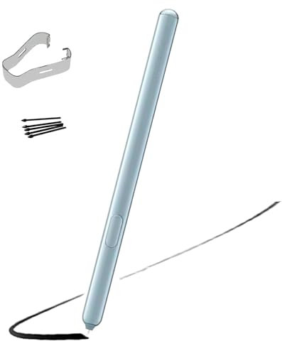 Lápiz de Repuesto para Galaxy Tab S6 (sinBluetooth) para Samsung Galaxy Tab S6 Stylus Touch S Pen + Puntas de Repuesto (Azul Angora).