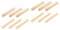 QUMIIRITY 12 STK Domino-Ständer Halter Fach Domino-Basen Stand Domino-Zug-Halter Spielkarten Stehen holzspielsachen dominoständer aus Holz selber Machen Halter anzeigen Domino-Tabletts