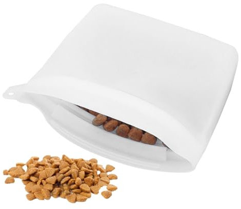 Leckerli-Tasche für Hunde, Silikon, tragbare Leckerli-Tasche für Hunde, Hüftgurt, Leckerli-Tasche für Haustiere mit magnetischem, verstellbarem Magnetverschluss, Leckerli-Tasche für Welpentraining