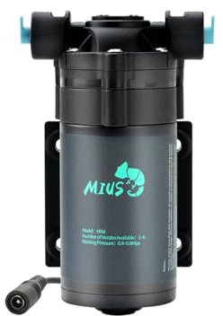 Boyuan Sistema Reptile Mister, Humidificador Para Reptiles Con 6 Boquillas De Pulverización, Bomba Autocebante Ajustable De 360° Sin Temporizador, Reptile Mister Para Terrarios, Plantas Anfibias