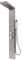 Panneau de douche en acier inoxydable, Colonne De Douche Hydromassante,Colonne De Douche Réglable Pour Modifier La Température Et Le Débit d'Eau,7 * 20 * 140 cm-couleur originale