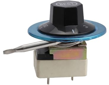 YINZHD 60-200 gradi centigradi 2 pin termostato rosa manopola di controllo della temperatura dello scaldabagno termostato del forno regolabile